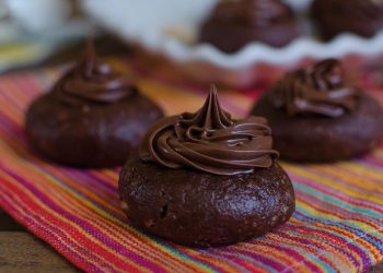 Vegane No-Bake Nutella Cookies