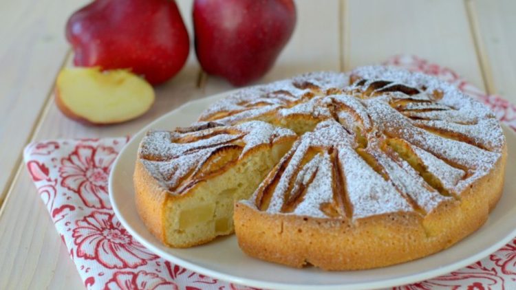 Apfelkuchen aus der Heißluftfritteuse