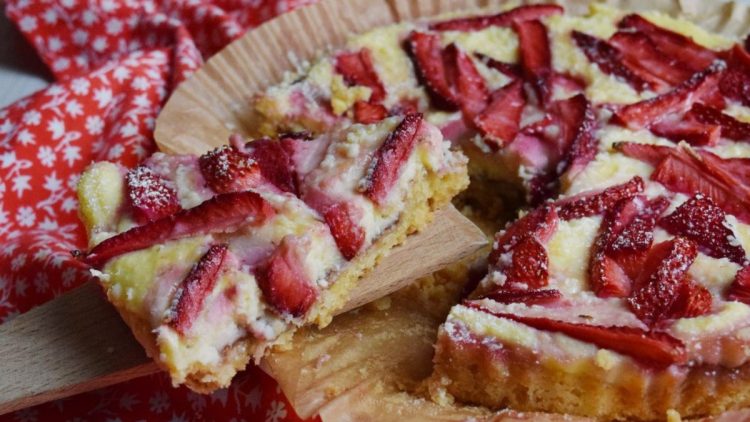 Erdbeer Ricotta Tarte