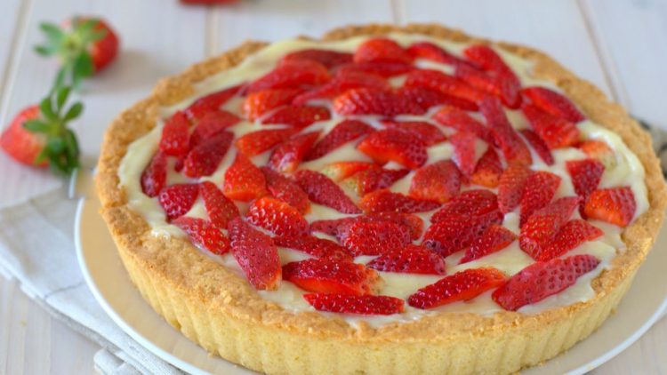 Erdbeertarte mit Crème Patissière