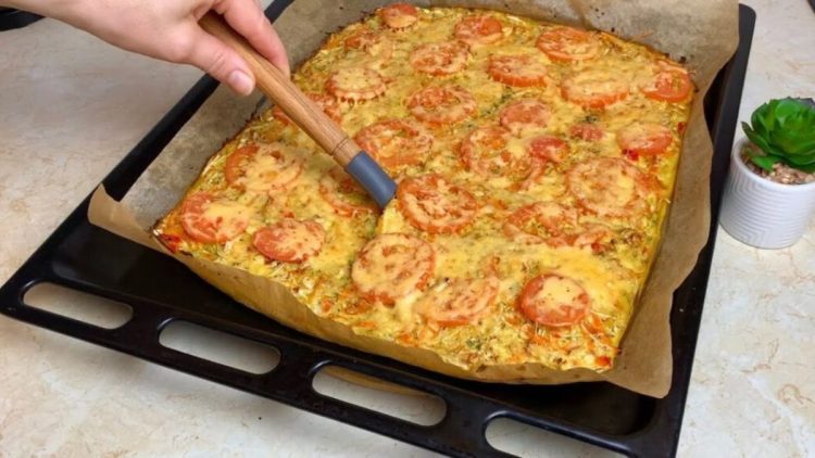 Gemüse-Pizza