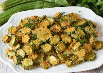 Italienische Zucchini-Chips aus der Airfryer