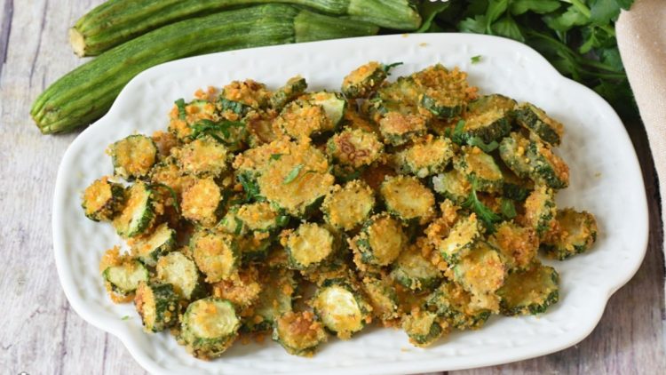 Italienische Zucchini-Chips aus der Airfryer