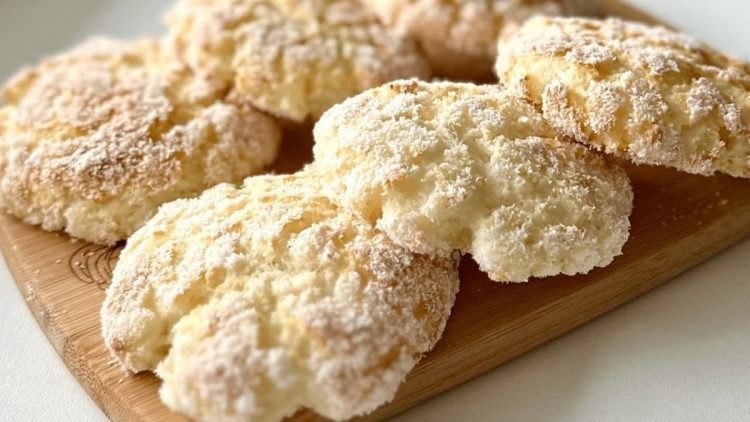 Kokosnuss Kekse mit Ricotta