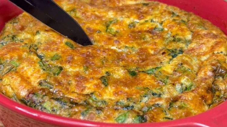 Low Carb Spinat-Frittata