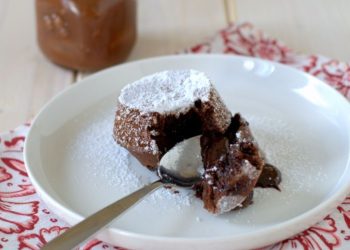 Nutella-Lavakuchen aus der Heißluftfritteuse