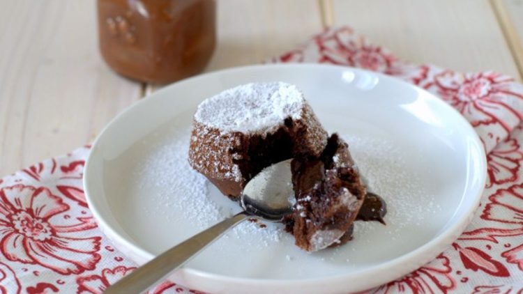 Nutella-Lavakuchen aus der Heißluftfritteuse