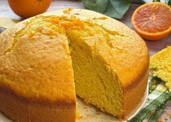 Saftig fluffiger Orangenkuchen