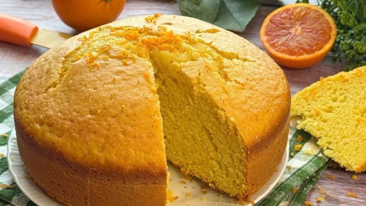 Saftig fluffiger Orangenkuchen