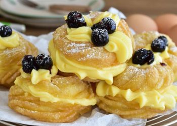 Vanillepudding Zeppole Rezept
