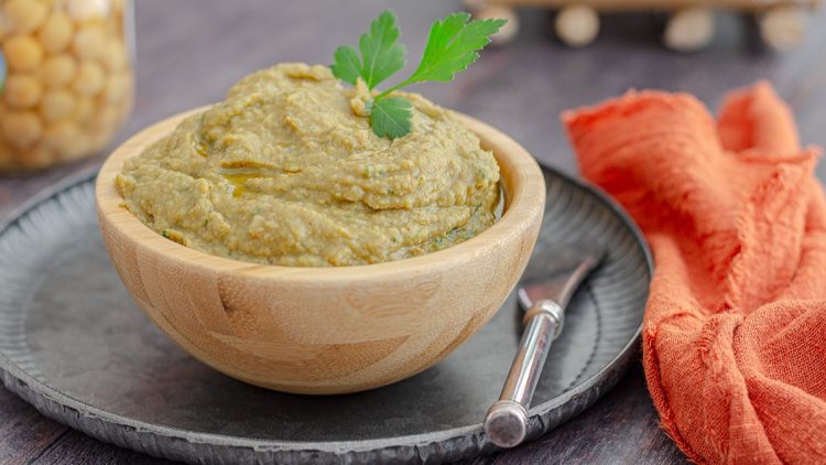 Artischocken-Humus-Dip