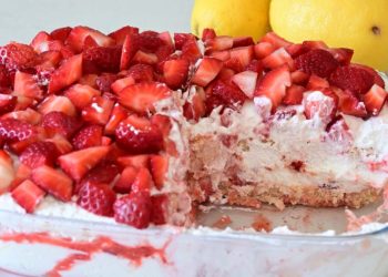 Blitz-Tiramisu mit Erdbeeren