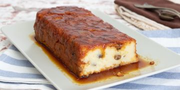 Grieß-Rosinen-Flan