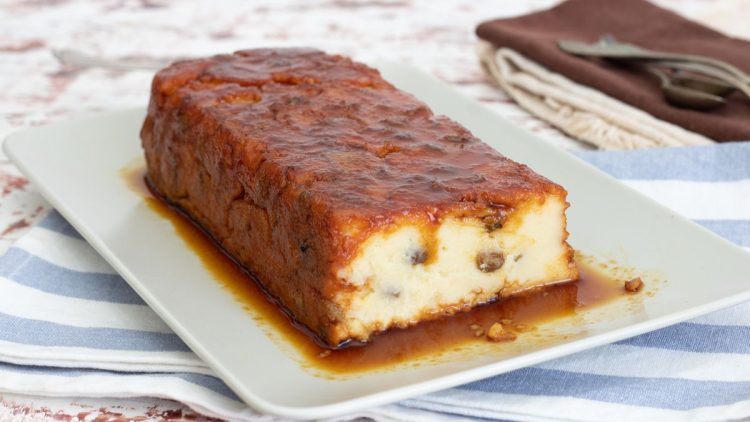 Grieß-Rosinen-Flan