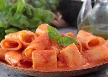 Italienische Schiaffoni-Pasta
