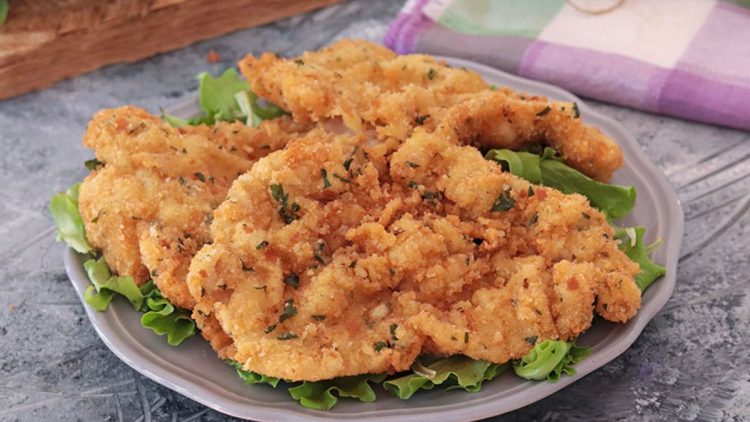 Kalbsschnitzel nach Catanese-Art