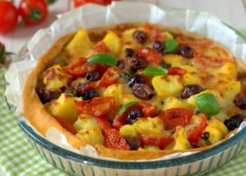 Mediterraner Kartoffel Tort
