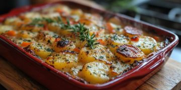 Vegetable-Kartoffel-Auflauf