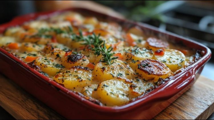 Vegetable-Kartoffel-Auflauf