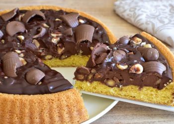 Zarte Milchschokoladen-Tarte