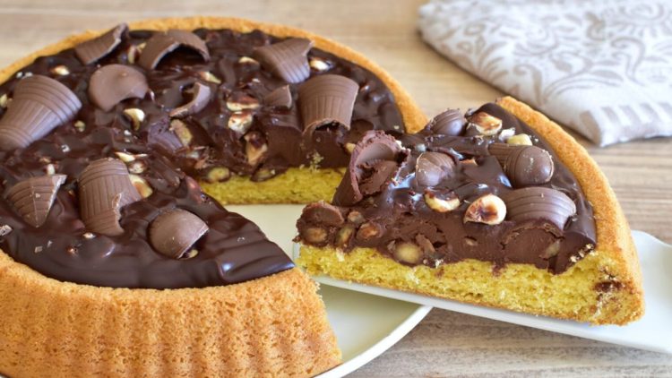 Zarte Milchschokoladen-Tarte