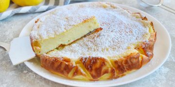 Cremige Ricotta-Zitronen-Torte