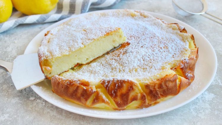 Cremige Ricotta-Zitronen-Torte