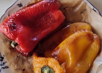 Geröstete Paprika in 10 Minuten