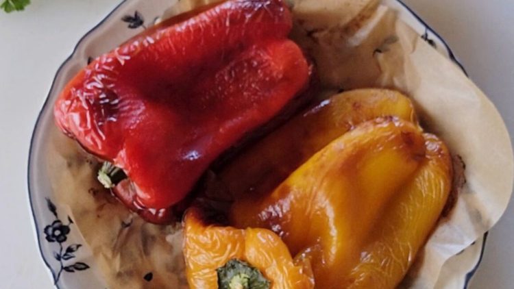 Geröstete Paprika in 10 Minuten