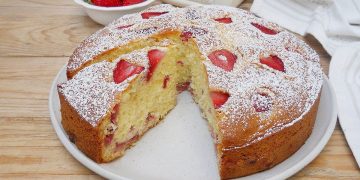 Joghurt-Erdbeer-Kuchen