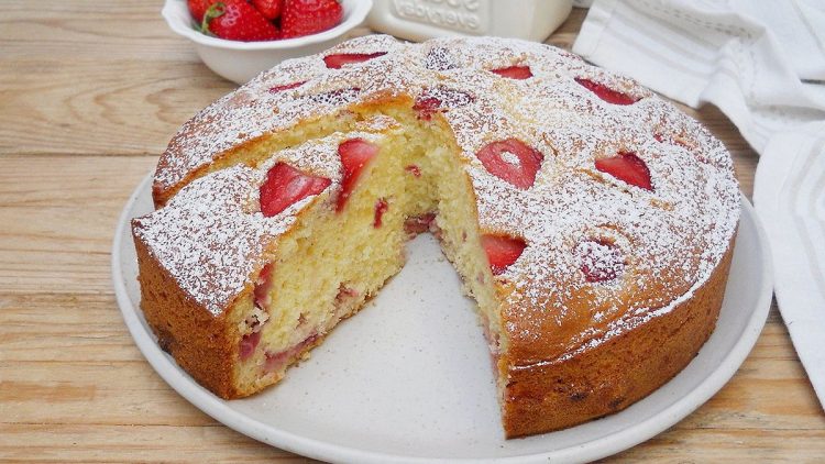 Joghurt-Erdbeer-Kuchen