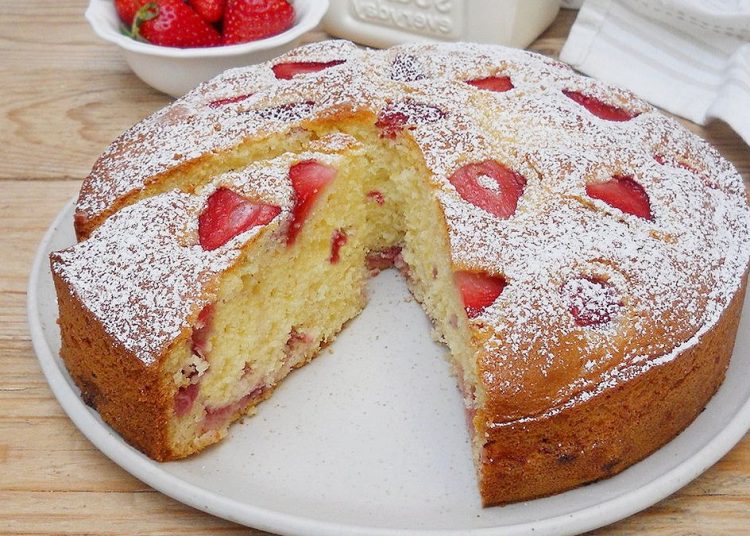 Joghurt-Erdbeer-Kuchen