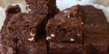 Mehl- und eifreie Brownies