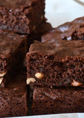 Mehl- und eifreie Brownies