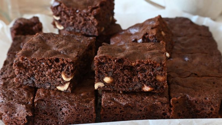 Mehl- und eifreie Brownies