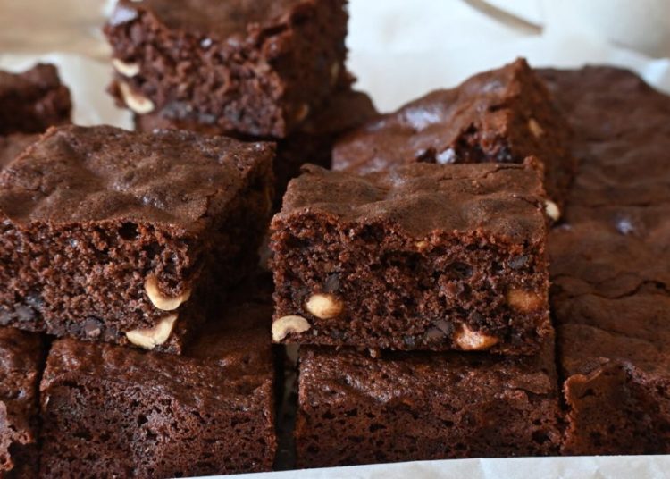 Mehl- und eifreie Brownies