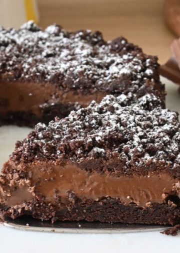 Schokoladen-Streusel-Tarte