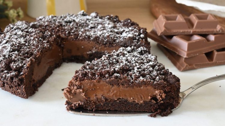 Schokoladen-Streusel-Tarte